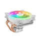 Mars Gaming MCPU220W sistema di raffreddamento per computer Processore Refrigeratore 12 cm Bianco 1 pz