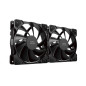 Mars Gaming MFPROX2 sistema di raffreddamento per computer Case per computer Ventilatore 12 cm Nero 2 pz Mars Gaming MFPROX2 sistema di raffreddamento per computer Case per computer Ventilatore 12 cm Nero 2 pz