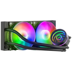 Mars Gaming MLONE240 sistema di raffreddamento per computer Processore Kit di raffreddamento a liquido 12 cm Nero 1 pz
