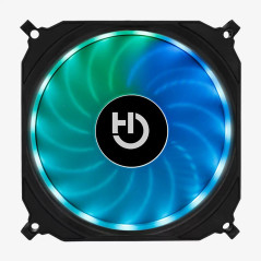 Hiditec N10 Case per computer Ventilatore 12 cm Nero 1 pz