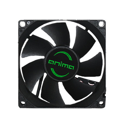 Tacens Anima Anima 8cm Case per computer Ventilatore Nero