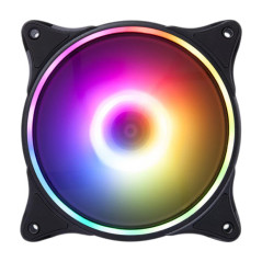 Hiditec N18 ARGB Computer case Fan 4.72" (12 cm) Black