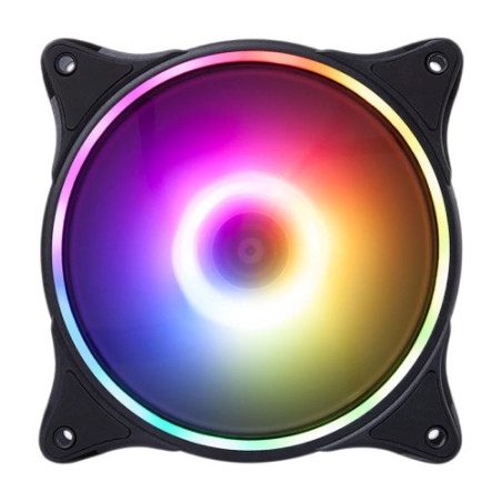 Hiditec N18 ARGB Computer case Fan 4.72" (12 cm) Black
