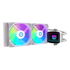 Hiditec LDCR10003 sistema di raffreddamento per computer Processore Kit di raffreddamento a liquido 12 cm Bianco 1 pz