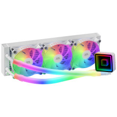Mars Gaming MLULTRA360W sistema di raffreddamento per computer Processore Raffreddatore di liquidi tutto in uno 12 cm Bianco 1