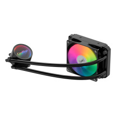 CoolBox Infinite Liquid 120 ARGB Processore Kit di raffreddamento a liquido 12 cm Nero 1 pz