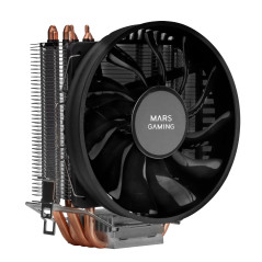 Mars Gaming MCPUBK sistema di raffreddamento per computer Processore Dissipatore di calore Radiatore 11 cm Nero 1 pz