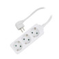 Ewent EW3958 power extension 59.1" (1.5 m) 3 AC outlet(s) Indoor White