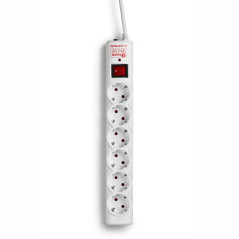 Salicru 680BA000003 surge protector White 6 AC outlet(s) 250 V 59.1" (1.5 m)