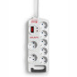 Salicru 680BA000006 surge protector White 7 AC outlet(s) 250 V 70.9" (1.8 m) Salicru 680BA000006 surge protector White 7 AC outlet(s) 250 V 70.9" (1.8 m)