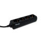 Equip 333281 prolunghe e multiple 1,1 m 4 presa(e) AC Nero Equip 333281 prolunghe e multiple 1,1 m 4 presa(e) AC Nero