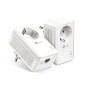 TP-Link TL-PA7017P KIT adattatore di rete PowerLine 1000 Mbit/s Collegamento ethernet LAN Bianco 2 pz TP-Link TL-PA7017P KIT adattatore di rete PowerLine 1000 Mbit/s Collegamento ethernet LAN Bianco 2 pz