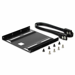 Ewent EW7007 drive bay panel 3.5" Black