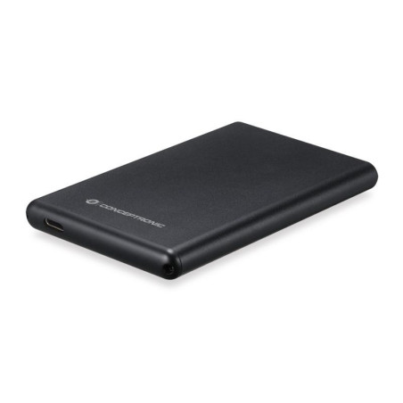 Conceptronic HDE02B contenitore di unità di archiviazione Custodia per Disco Rigido (HDD) Nero 2.5"