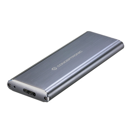 Conceptronic DDE03G storage drive enclosure SSD enclosure Gray M.2