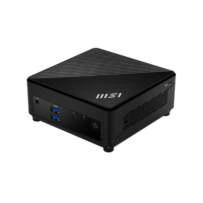 MSI Cubi 12M-211BES 0.66L sized PC Nero i5-1235U Intel SoC BGA 1744 MSI Cubi 12M-211BES 0.66L sized PC Nero i5-1235U Intel SoC BGA 1744