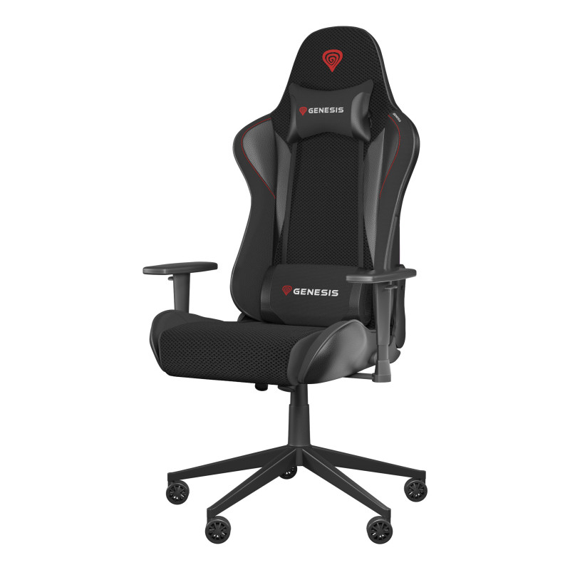 GENESIS Nitro 440 G2 Poltrona per gaming Seduta imbottita Nero, Grigio GENESIS Nitro 440 G2 Poltrona per gaming Seduta imbottita Nero, Grigio