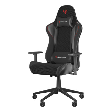 GENESIS Nitro 440 G2 Poltrona per gaming Seduta imbottita Nero, Grigio