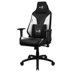 Aerocool Admiral Sedia per gaming universale Seduta imbottita Nero, Grigio, Bianco