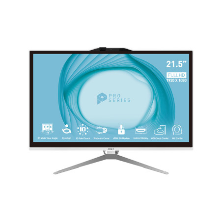 MSI AP222T 13M Intel® Core™ i5 i5-13400 21.5" 1920 x 1080 pixels All-in-One PC 8 GB DDR4-SDRAM 256 GB SSD Windows 11 Pro Wi-Fi