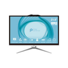 MSI PRO AP222T 13M Intel® Pentium® G7400 21.5" 1920 x 1080 pixels All-in-One PC 4 GB DDR4-SDRAM 128 GB SSD Windows 11 Pro Wi-Fi