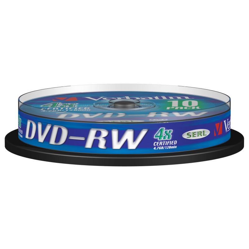 Verbatim dvd - r 4.7gb 4x tarrina 10uds Verbatim dvd - r 4.7gb 4x tarrina 10uds