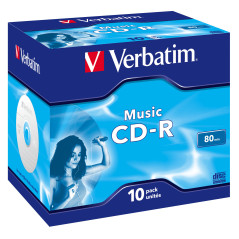 Verbatim Music CD-R 700 MB 16x 10 pc(s)