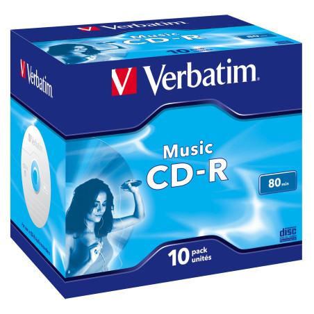 Verbatim Music CD-R 700 MB 16x 10 pc(s)