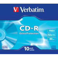 Verbatim CD-R Extra Protection 700 MB 52x 10 pc(s)