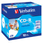 Verbatim CD-R AZO Wide Inkjet Printable 700 MB 52x 10 pc(s)