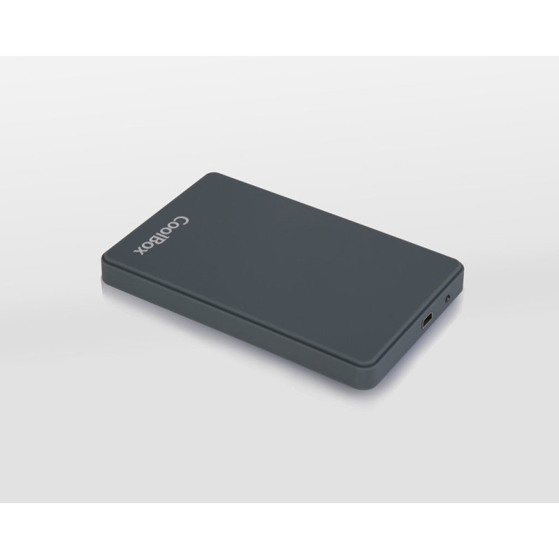 CoolBox SlimColor 2543 Box esterno HDD/SSD Grigio 2.5"