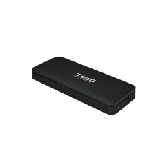 TooQ TQE-2280B storage drive enclosure SSD enclosure Black M.2