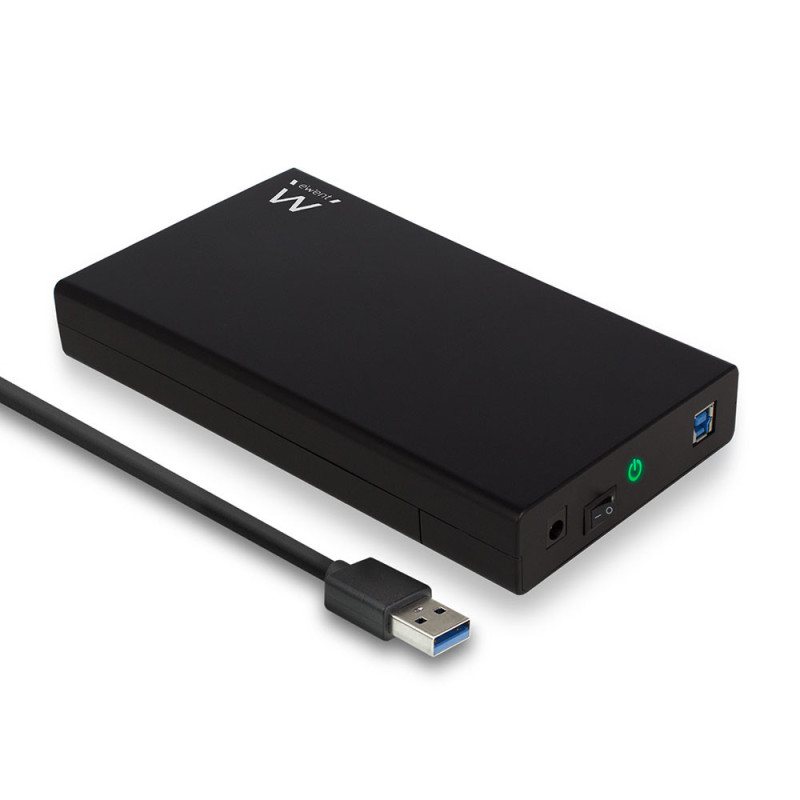 Ewent EW7056 storage drive enclosure HDD enclosure Black 3.5" Ewent EW7056 storage drive enclosure HDD enclosure Black 3.5"