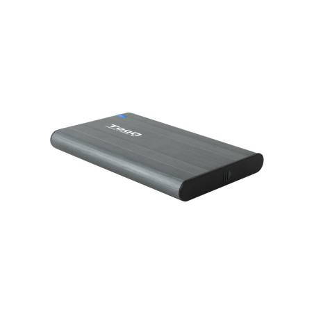 TooQ TQE-2503G contenitore di unità di archiviazione Box esterno HDD/SSD Grigio 2.5"