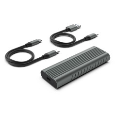 Ewent EW7025 storage drive enclosure SSD enclosure Gray M.2