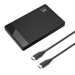Ewent EW7073 contenitore di unità di archiviazione Box esterno HDD SSD Nero 2.5"