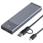 Ewent EW7022 storage drive enclosure SSD enclosure Gray M.2 Ewent EW7022 storage drive enclosure SSD enclosure Gray M.2
