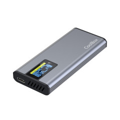 CoolBox COO-MCM-M2F storage drive enclosure SSD enclosure Gray M.2