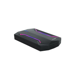 TooQ TQE-2599RGB storage drive enclosure HDD SSD enclosure Black 2.5"