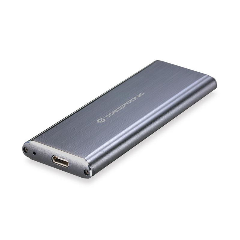 Conceptronic HDE01G storage drive enclosure SSD enclosure Gray M.2 Conceptronic HDE01G storage drive enclosure SSD enclosure Gray M.2