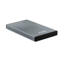 TooQ TQE-2527G storage drive enclosure HDD enclosure Black, Gray 2.5"