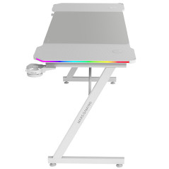 Mars Gaming MGDX140RGBW computer desk White