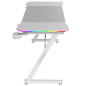 Mars Gaming MGDX140RGBW computer desk White