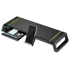 Ewent EW1268 Supporti a parete per TV Scrivania Nero