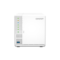 QNAP TS-364 NAS Tower Intel® Celeron® N5095 8 GB DDR4 0 TB QNAP Turbo System White