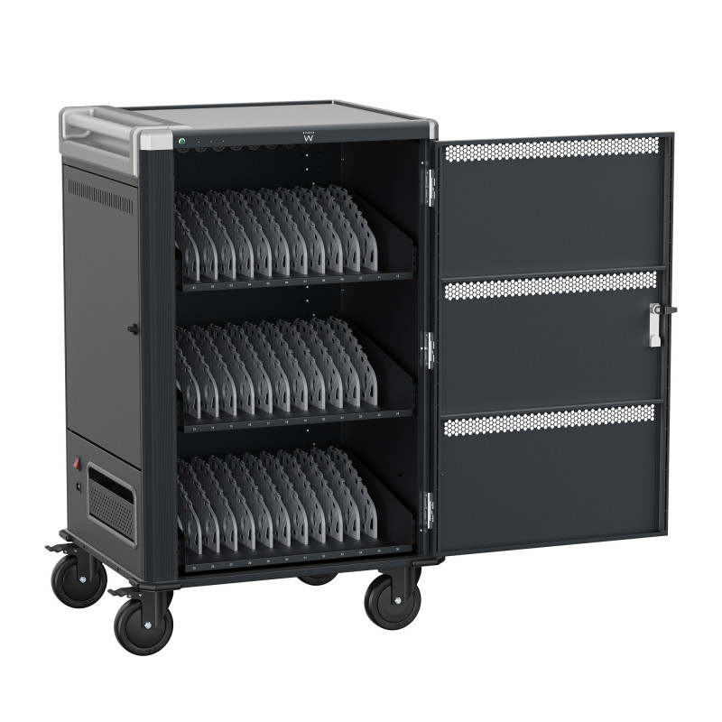 Ewent EW1701 portable device management cart/cabinet Portable device management cabinet Black, Gray Ewent EW1701 portable device management cart/cabinet Portable device management cabinet Black, Gray