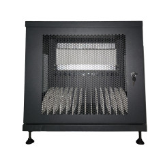 Ewent EW1714 portable device management cart cabinet Portable device management cabinet Black