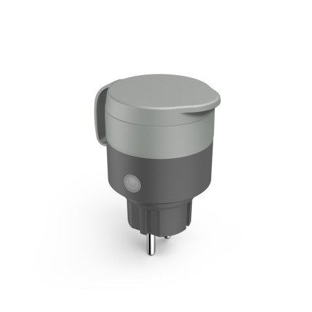 Hama Outdoor socket-outlet Type E Gray