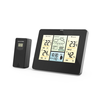Hama 00176596 stazione meteorologica digitale Nero Batteria Wi-Fi