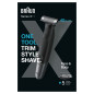 Braun XT5100 Battery 0.197" (5 mm) Wet & Dry Black, Gray
